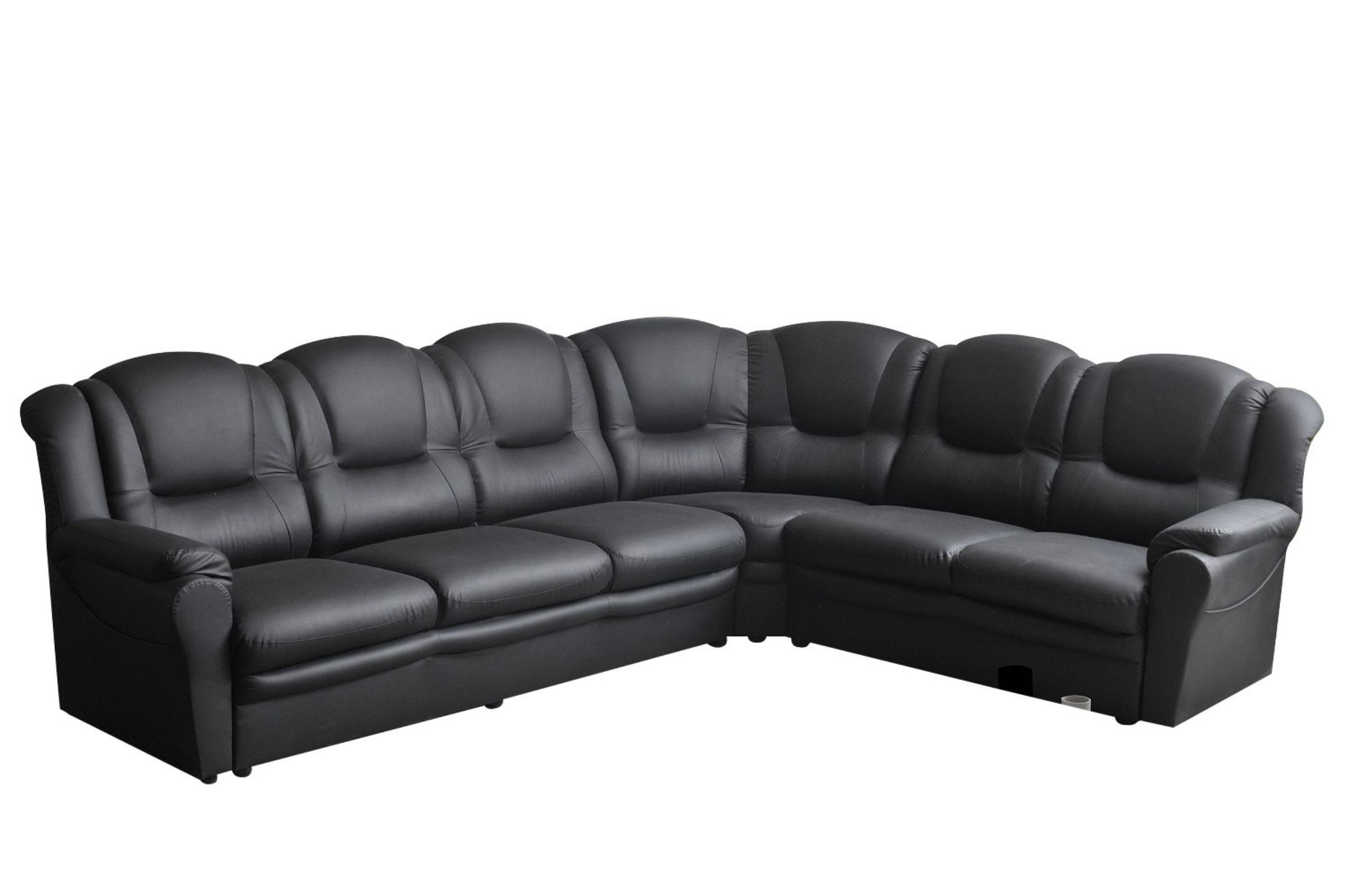 faux leather corner sofa beds
