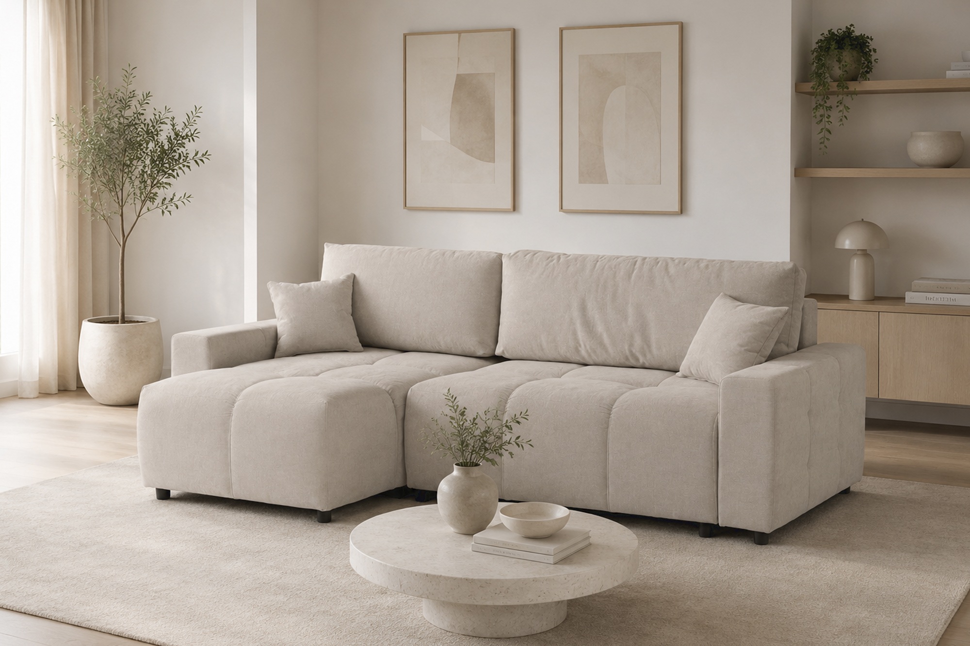 Luki Corner Sofa Bed